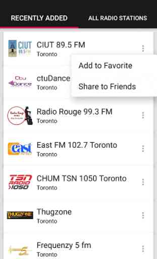 Toronto Radio Stations - Canada 2