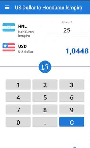 US Dollar to Honduran lempira / USD to HNL 2