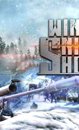 Winter Mountain Sniper - Combat de tireur moderne 1