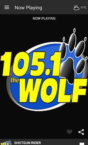 105.1 The Wolf Mobile App 1