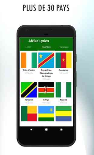 Afrika Lyrics - Paroles de chansons africaines 1