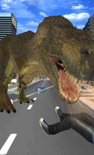 Angry Dinosaur City Attack Simulator 3D 1