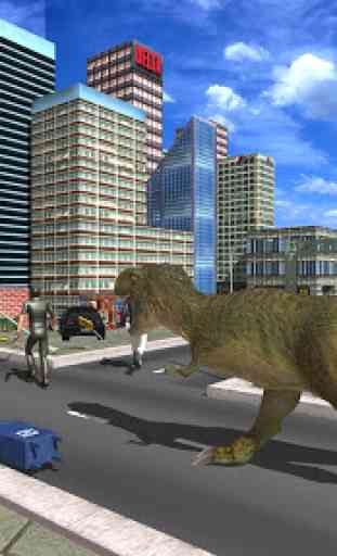 Angry Dinosaur City Attack Simulator 3D 3