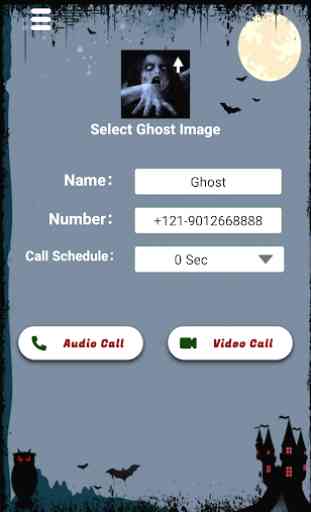 Appel vidéo Ghost - Fake Call Ghost Prank 1