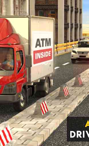 ATM Camion Simulator: Banque Espèces Transporteur 1
