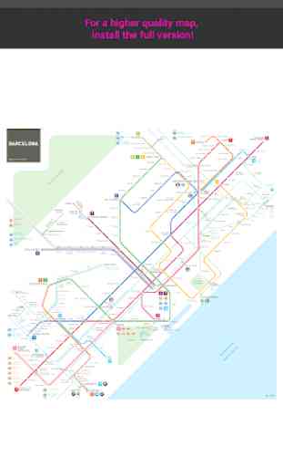 Barcelona Subway Map 1