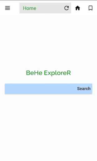 BeHe ExploreR Web Browser Pro 1
