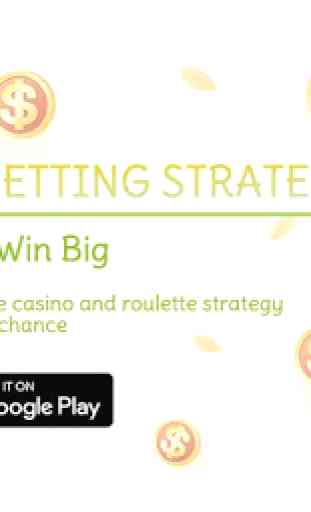 Casino Betting Strategy - Roulette Strategy 1