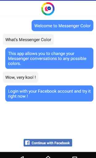 Changer les couleurs et Emoji pour Messenger 1