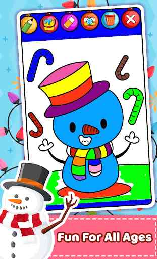 Christmas Coloring Book & Games for kids & family 3