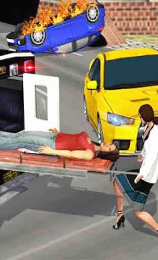 City Ambulance Rescue Driver: Ambulance Simulator 3
