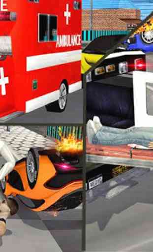 City Ambulance Rescue Driver: Ambulance Simulator 4
