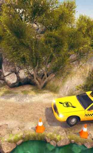 Conducteur de taxi tout terrain 3D: Real Taxi Sim 1