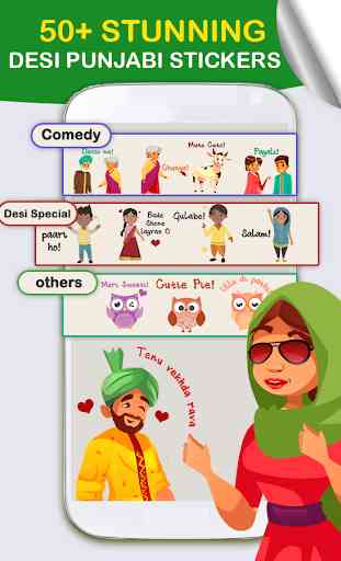 Desi WAStickerApps & Punjabi Stickers for Chat 1