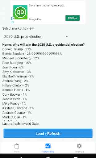 Election Tracker 2020 - US Presidential Election 2