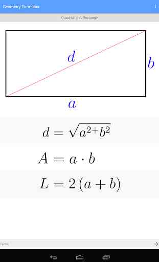 Formules géométriques 3