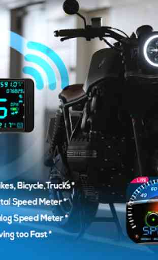 GPS Speedometer Lite HUD Digi : Tracking distance 3
