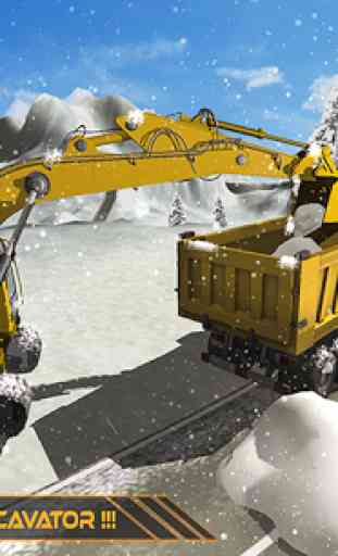 Grand Snow Excavator Machine Simulator 19 2