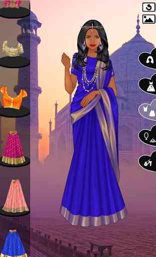 ❊ Indian Sari dress up ❊ 3