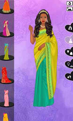 ❊ Indian Sari dress up ❊ 4