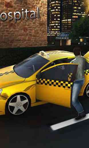 Moderne Taxi Simulateur Voiture Conduite Jeux 2020 3