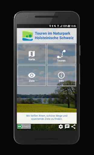 Naturpark Holsteinische Schweiz-Touren App 1