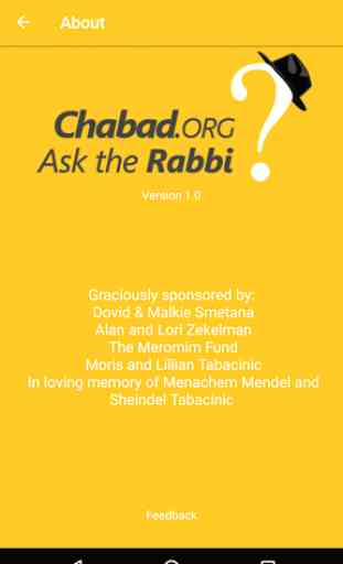Questions au rabbin 2