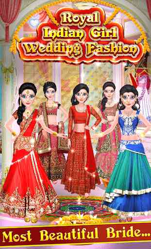 Royal Indian Girl Wedding Fashion 1
