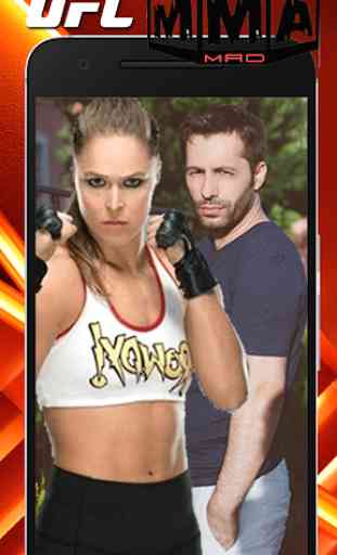 Selfie avec Ronda Rousey: Fond d'écran de Ronda 1