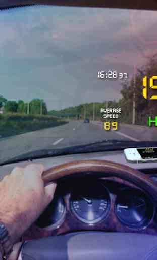 Speedo HUD: GPS compteur de vitesse gratuit 1