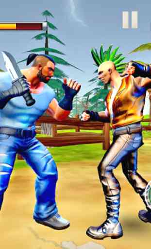 Street Fighting Village Kung Fu Fight Games 1