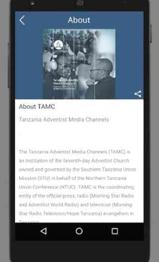 TAMC - Tanzania Adventist Media Channels 4