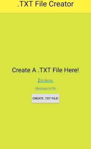 Text File Creator 1