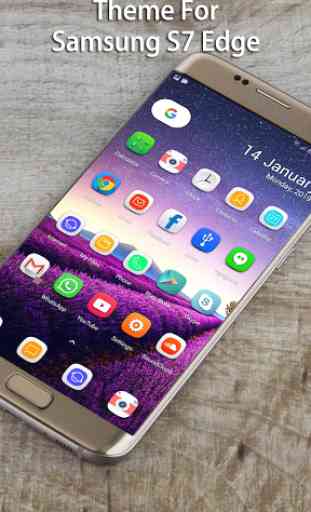 Theme for Samsung Galaxy S7 launcher for Galaxy S7 4