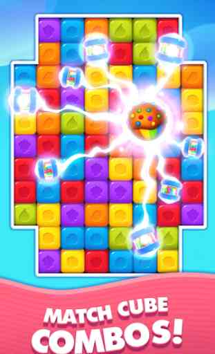 Toy Cube Crush - Tapping Games 2