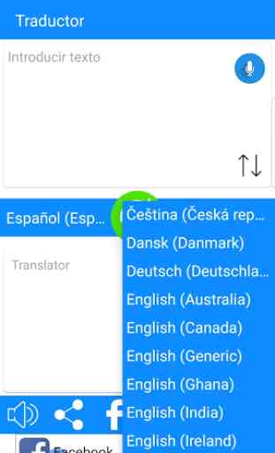 Traducteur Android pour la voix et le texte 3
