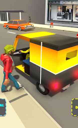 Tuk Tuk Rikshaw Virtual City Simulator Game 1
