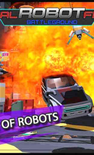 vraie guerre de feu robotique: tir libre scifi 1