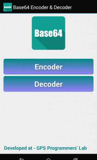 Base64 Encoder & Decoder 1