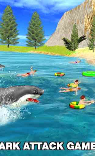 Blue Whale Attack Angry: Shark Attack Game 2020 3