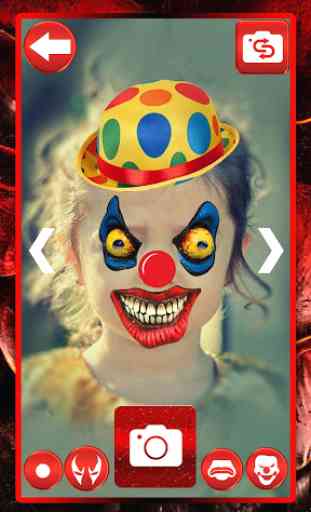 Caméra de visage de clown 1