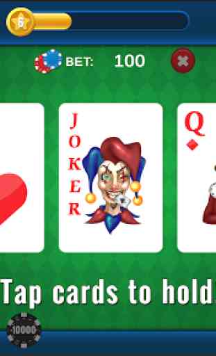 Casino Video Poker - Deuces Wild 2