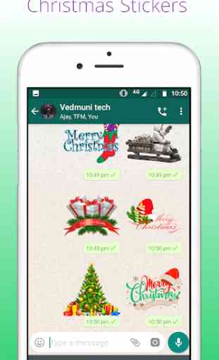Christmas Stickers For Whatsapp 2019 4