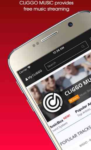 CLiGGO MUSIC - Streaming radio et musique gratuit 1