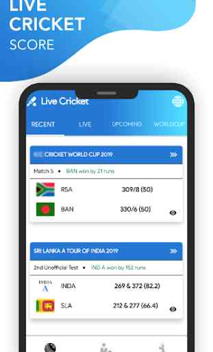 Cricket World Cup 2019 - Live Cricket Score 2