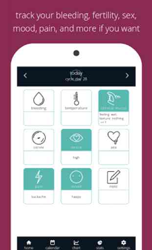 drip. menstrual cycle and fertility tracking 2