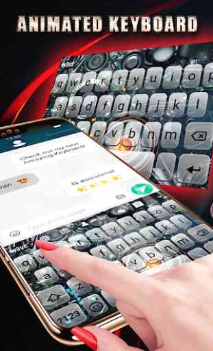 Engine Power Live Wallpaper & Animated Keyboard 2