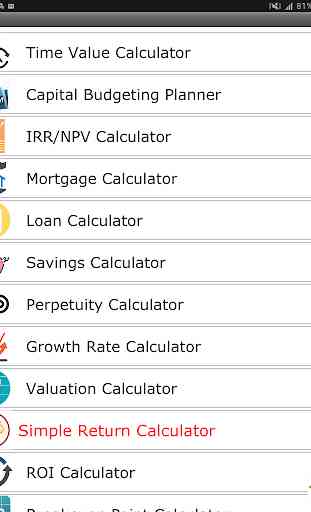 Financial Calculator: Boachsoft Plata (TVM, NPV) 4
