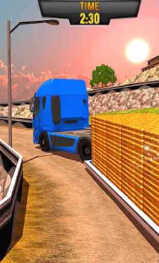 Gold Transporter Truck Driver: Jeux de conduite 4