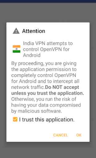 India VPN - Plugin for OpenVPN 3